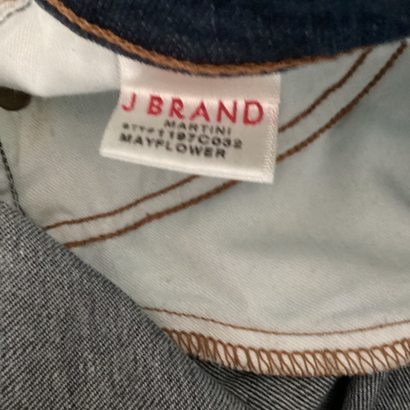 J BRAND Martini flare jeans Sz 26 Mayflower blue EUC - Picture 10 of 10
